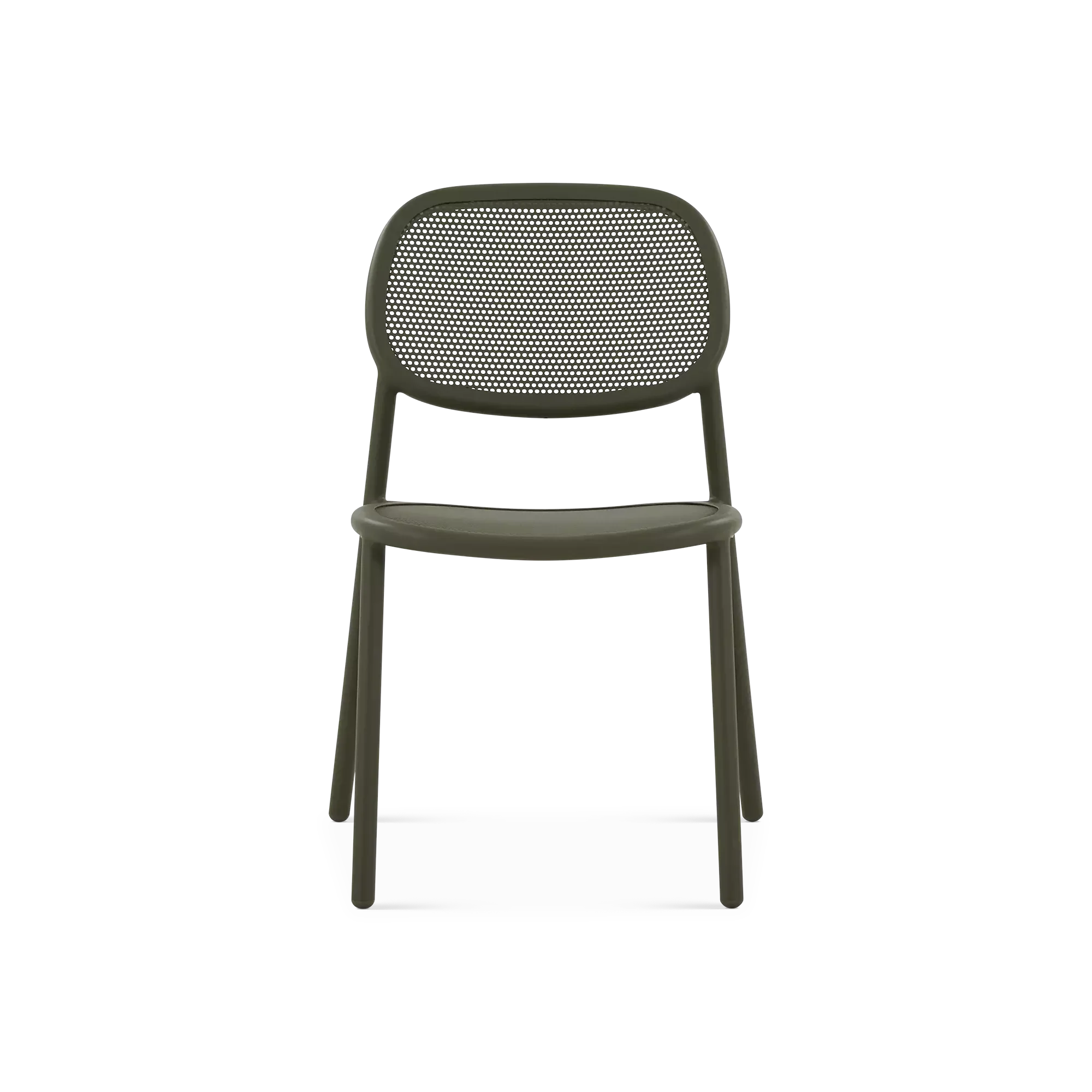 Dots - Outdoor Chair Without Arms in Aluminium