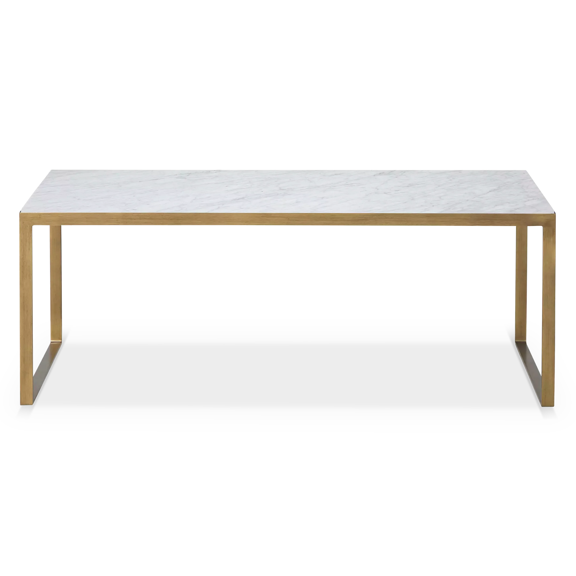 Evert - Marble and Brass Coffee Table