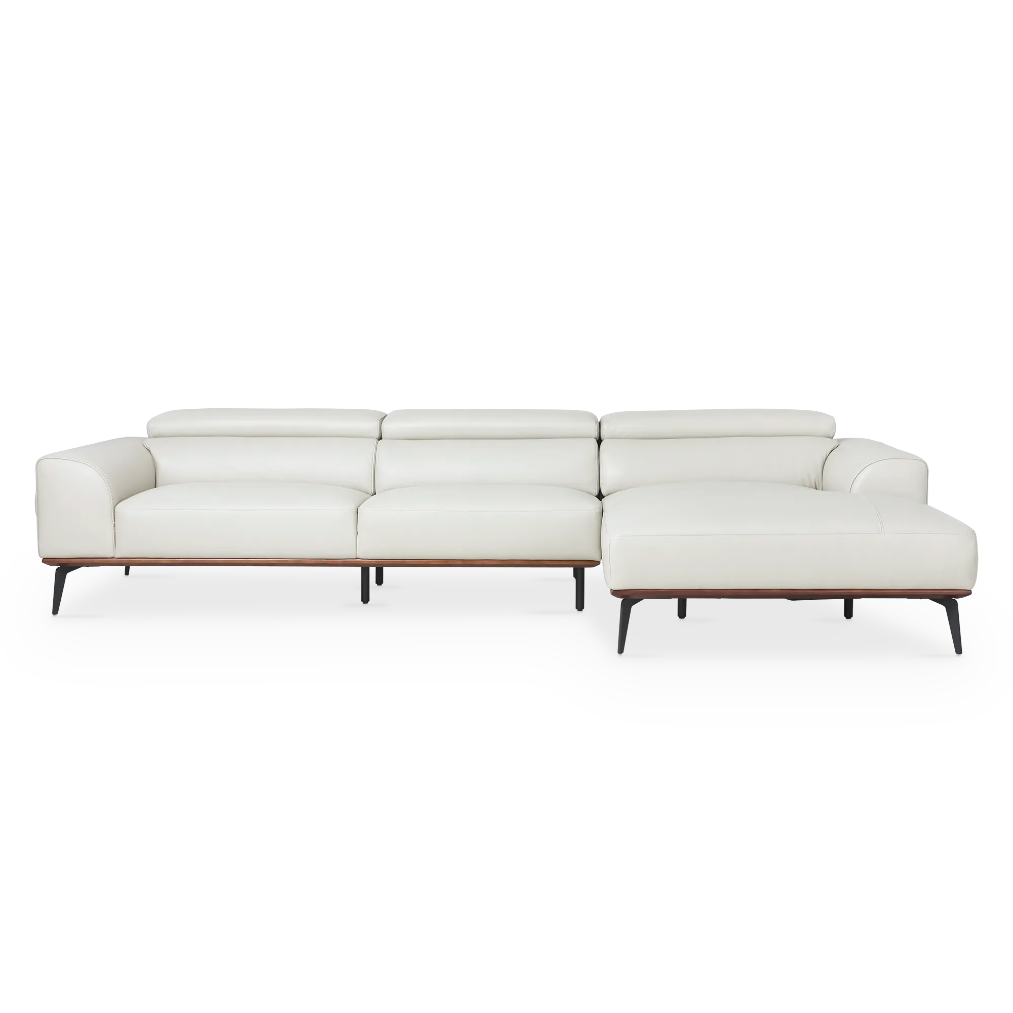 Lublin - Leather Sectional Sofa