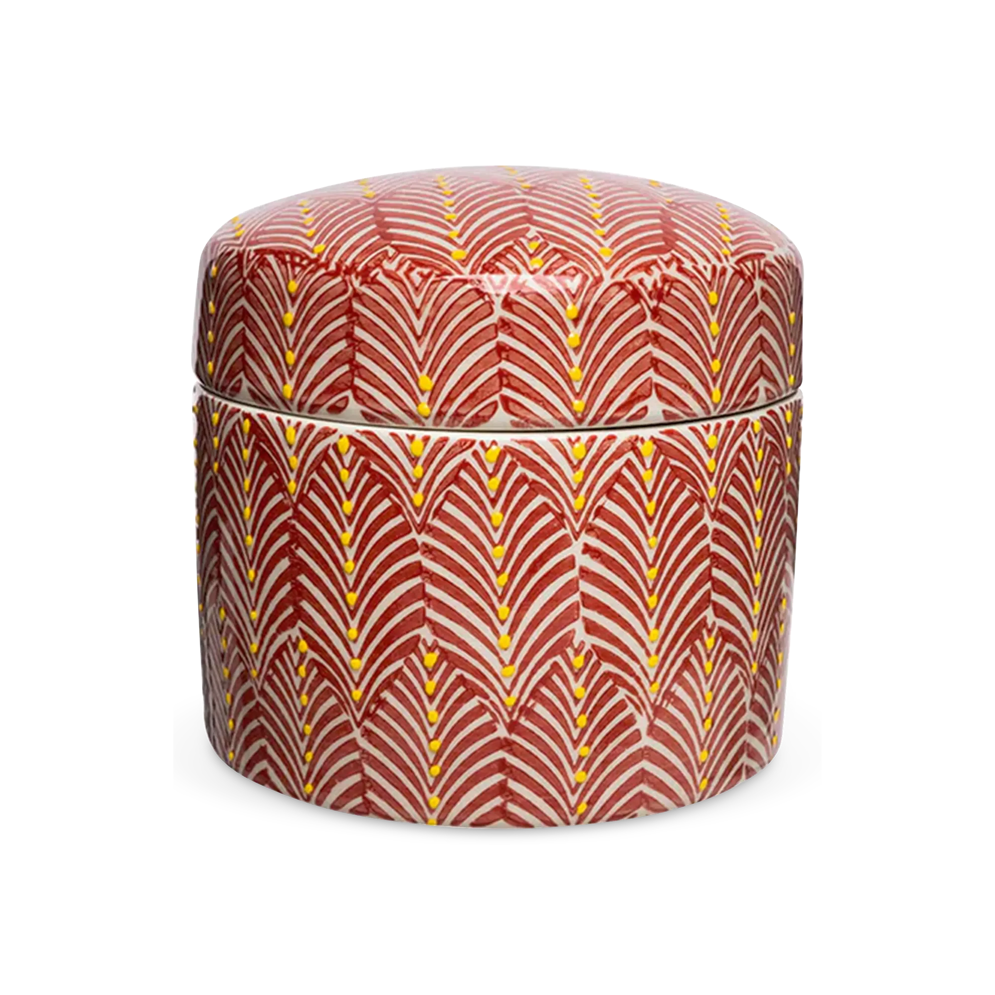 Mix - decorative ceramic box with patterns - Image 3
