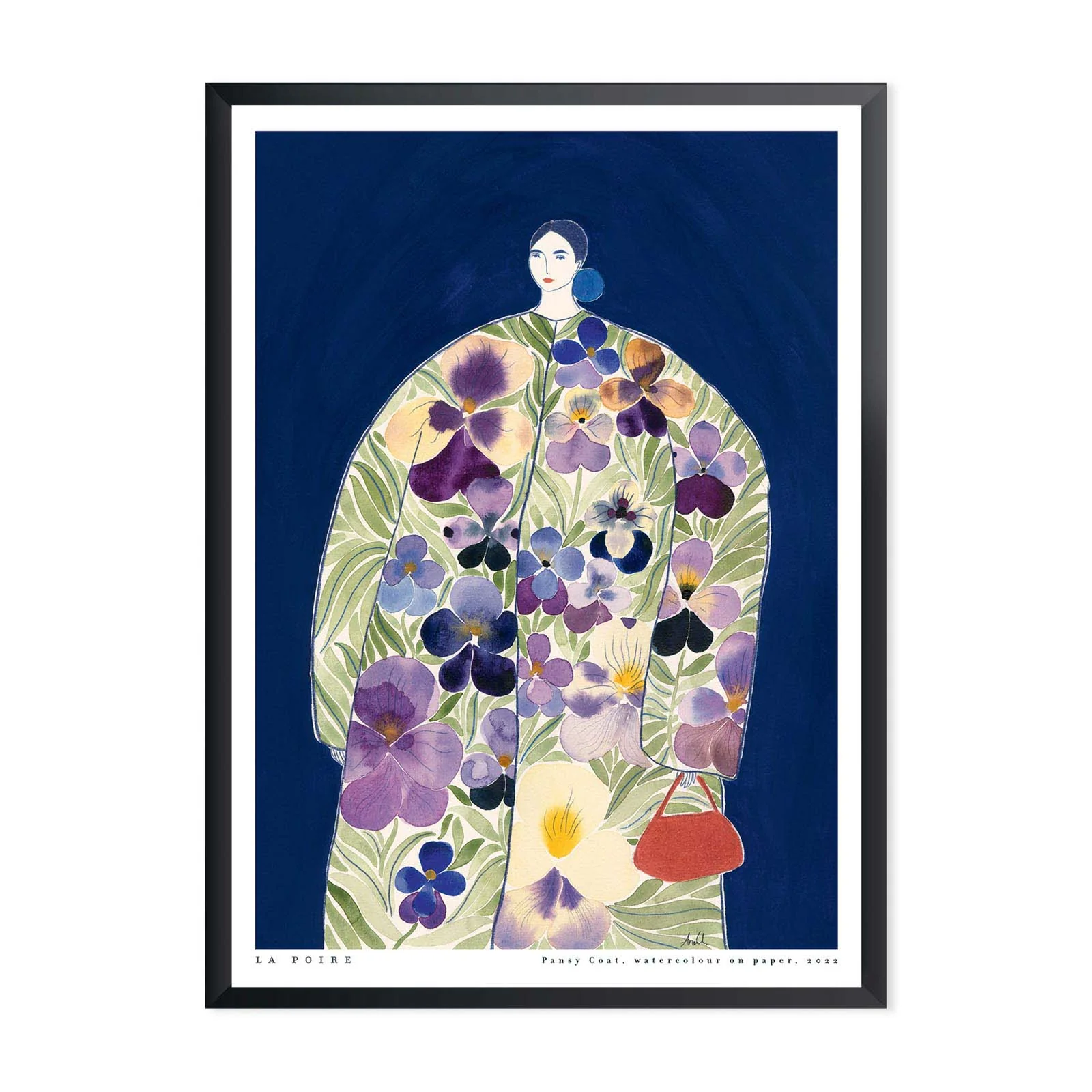 Pansy Coat, Painting