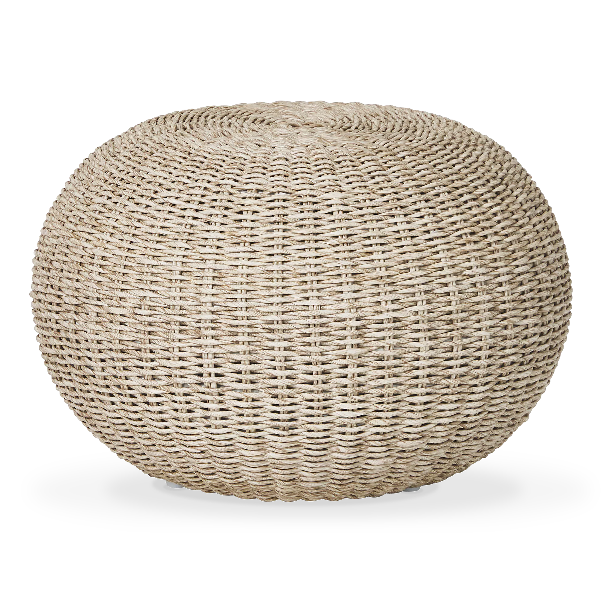 Phoenix - Round Wicker Pouf by Four Hands