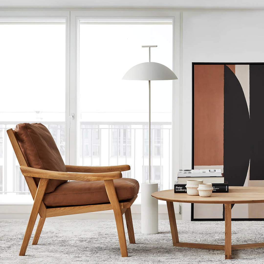 Podium - Natural Oak Armchair – Furninova - Image 2