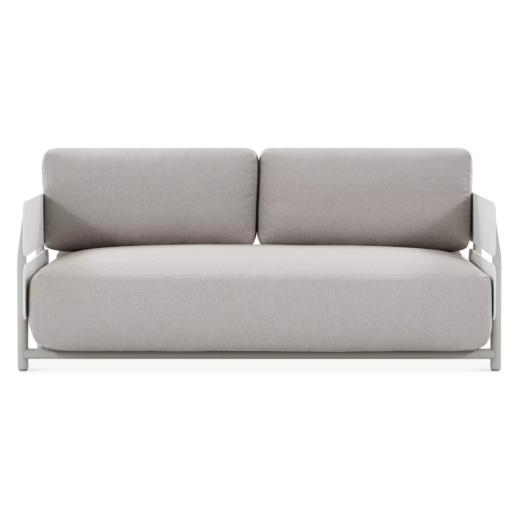Polo - Outdoor 2-Seater Sofa in Aluminium - Image 2